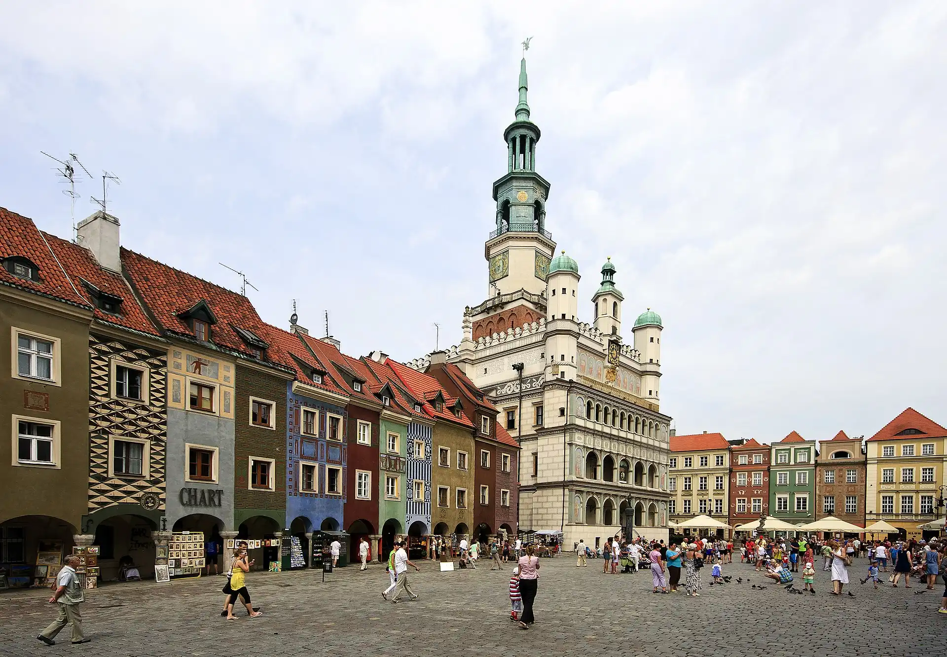 Poznan Old Town - courtesy of Wikimedia.org