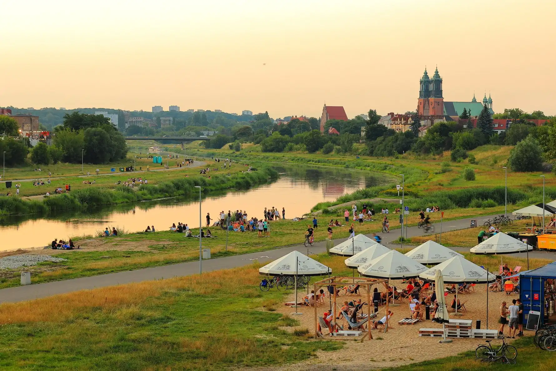 Poznan's Warta River - courtesy of inyourpocket.com